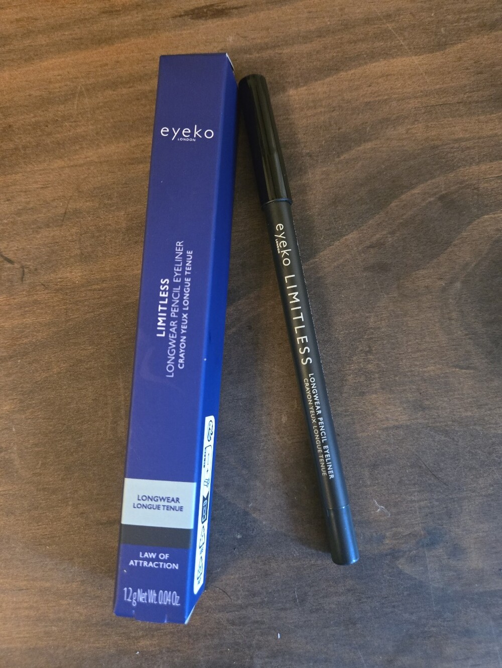 Eyeko Limitless Longwear Pencil Eyeliner - Law Of Attraction Black
